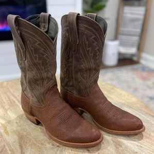 Tecovas Quintin Sand Shark boots